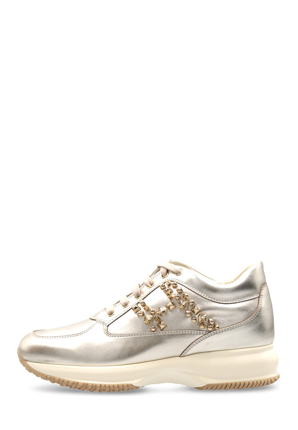 Hogan Womens Sneaker Silver Interactive HXW00N0Q240SSV0B202