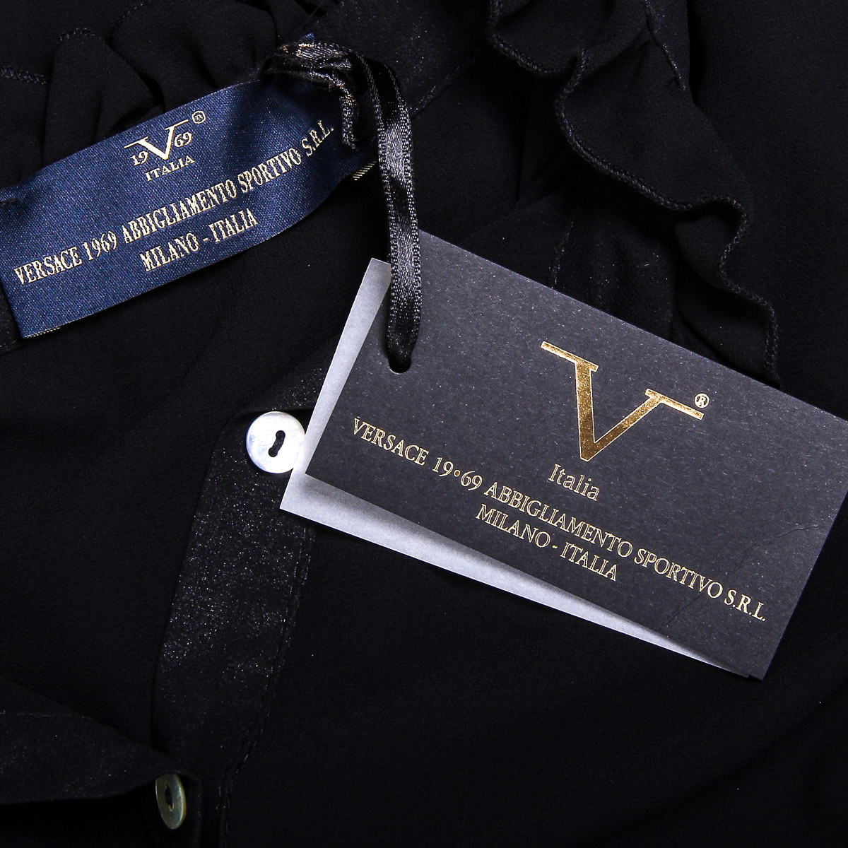 V 1969 Italia Womens Top HAVANA