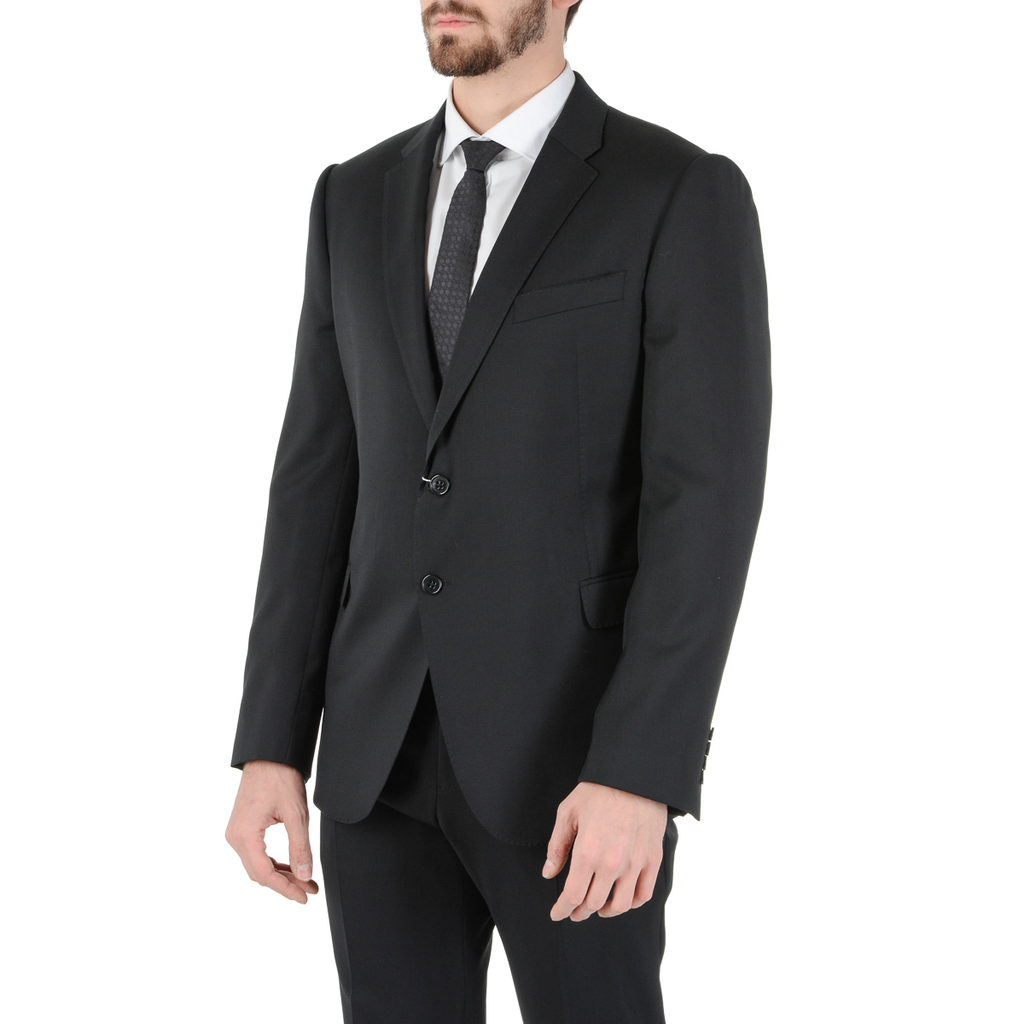 Armani Collezioni Mens Suit Black