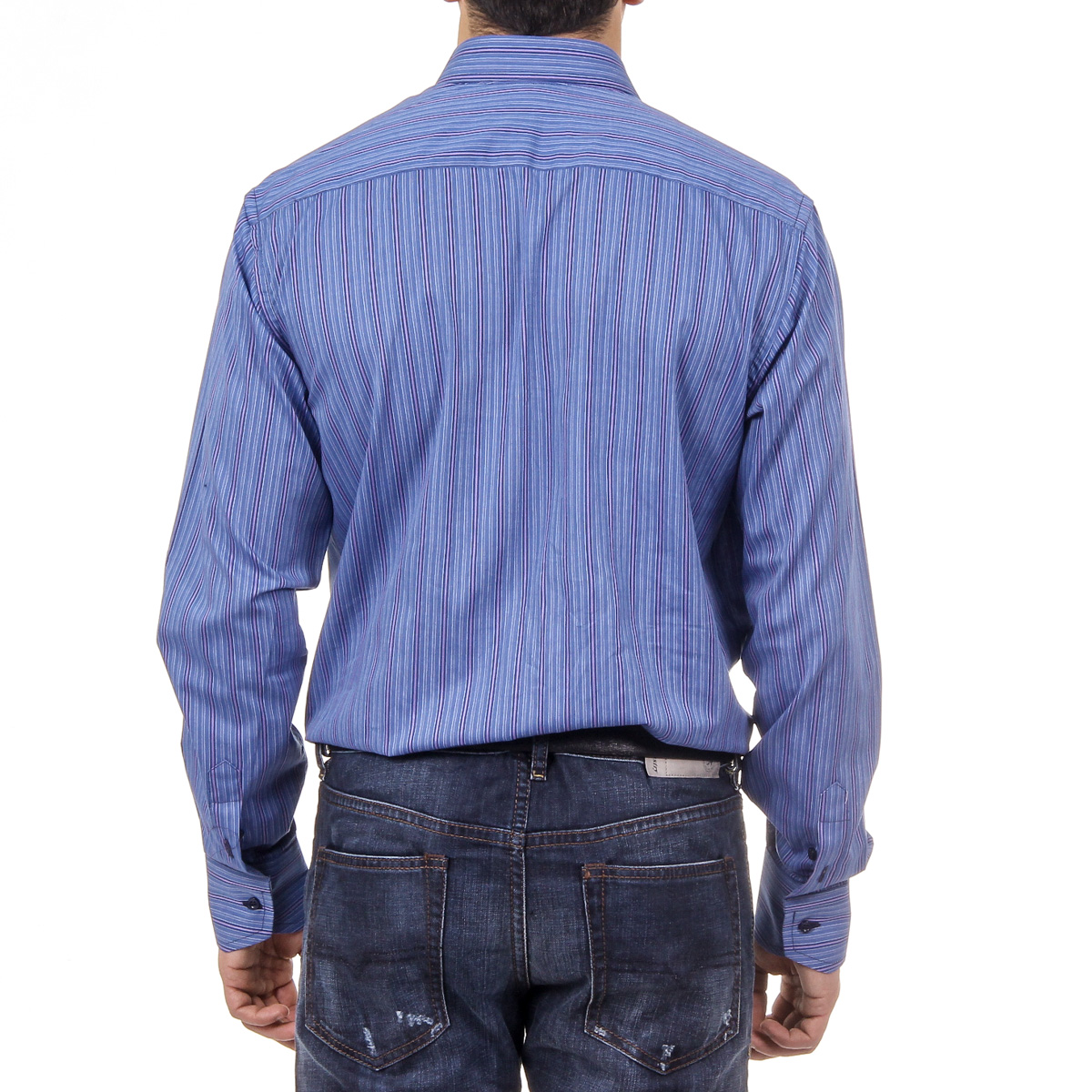 Camisa de cuello clásico para hombre V 1969 Italia 377 ART. 501