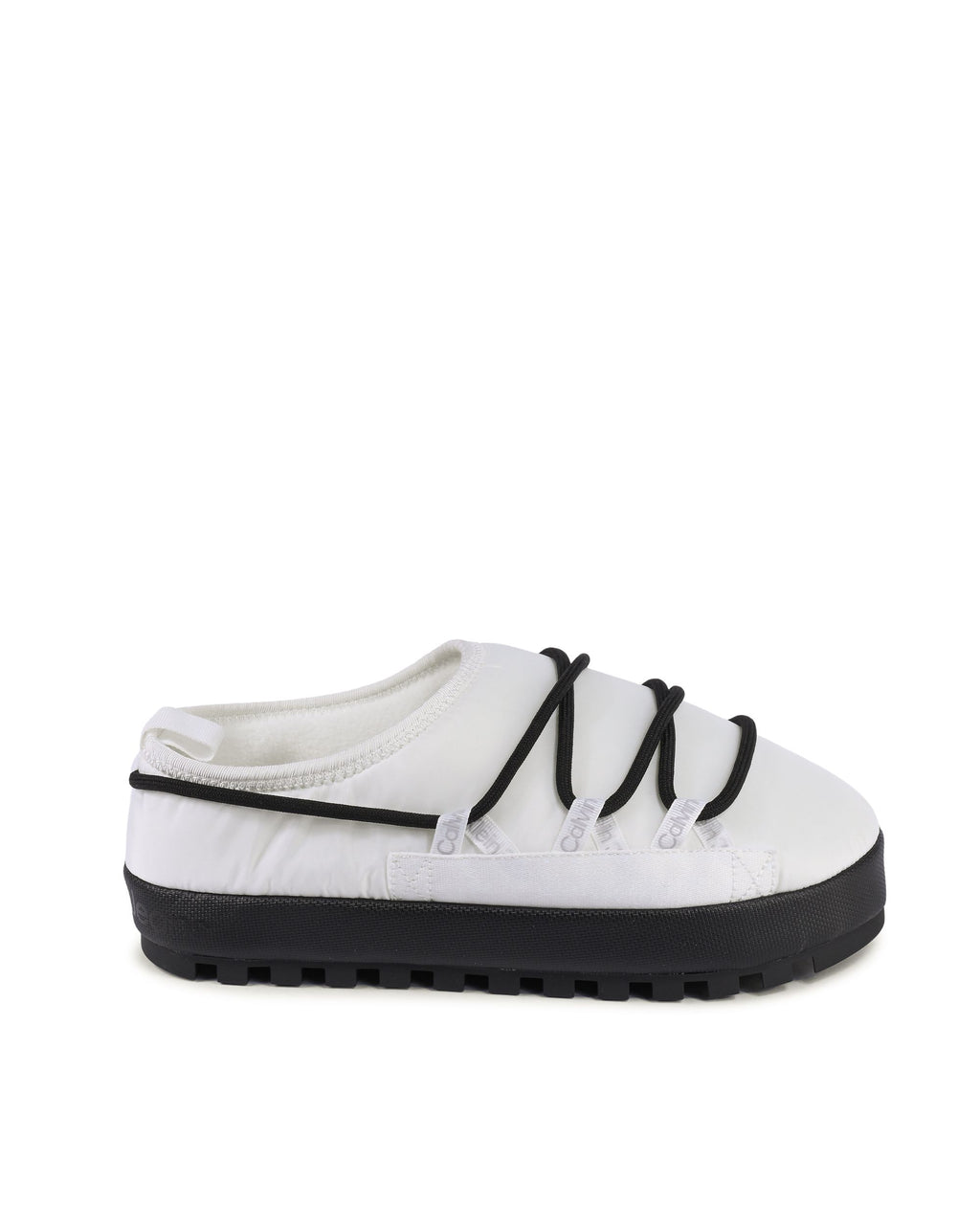 Pantuflas Calvin Klein para mujer blancas YW0YW01216YBR