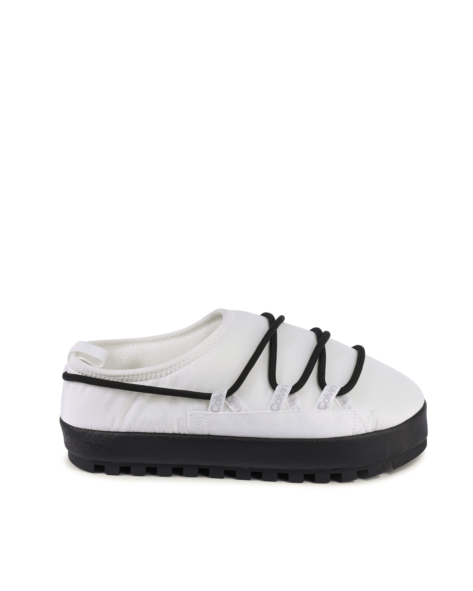 Pantuflas Calvin Klein para mujer blancas YW0YW01216YBR