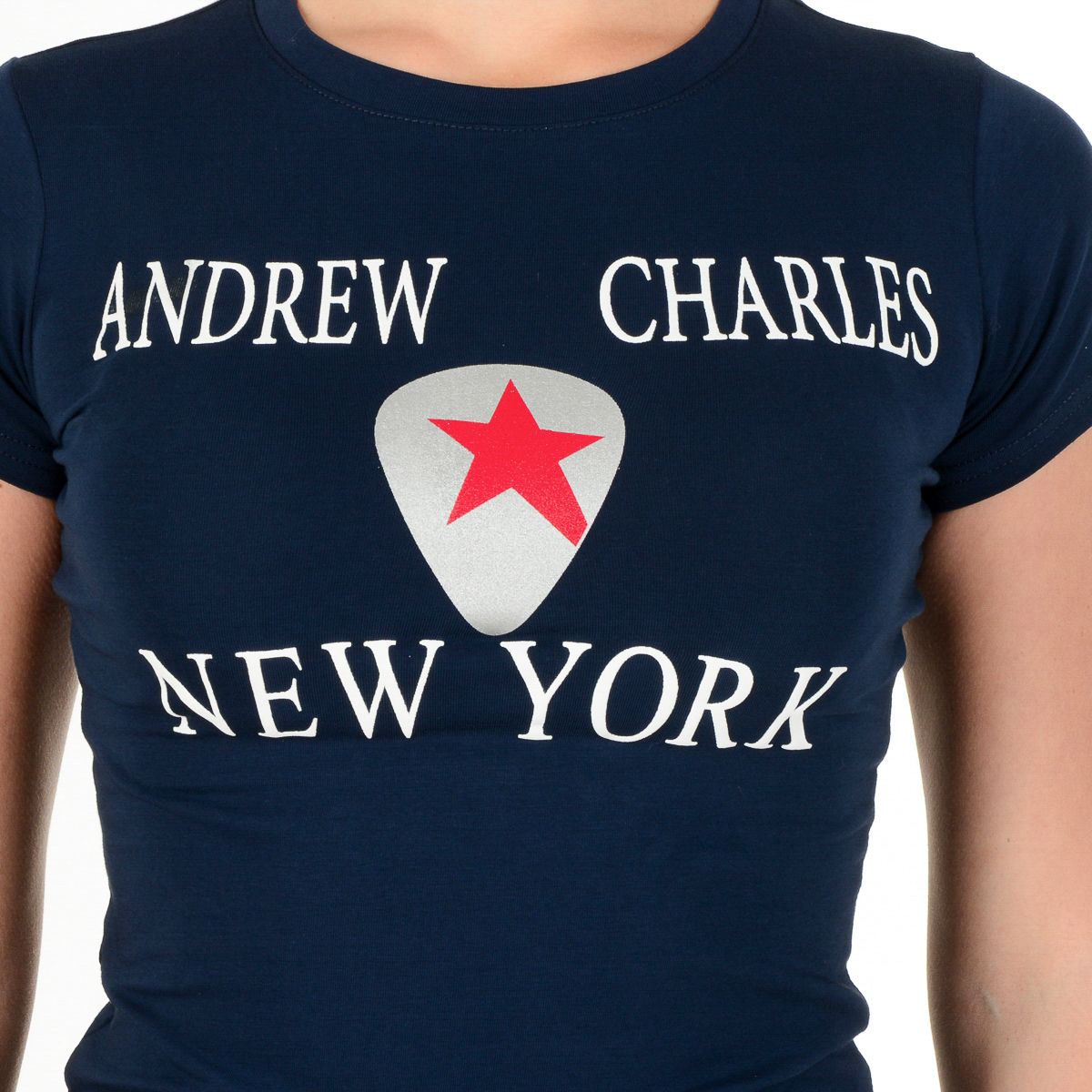 Camiseta para mujer Andrew Charles By Andy Hilfiger TS501 03 1002 TARANA NAVY S14