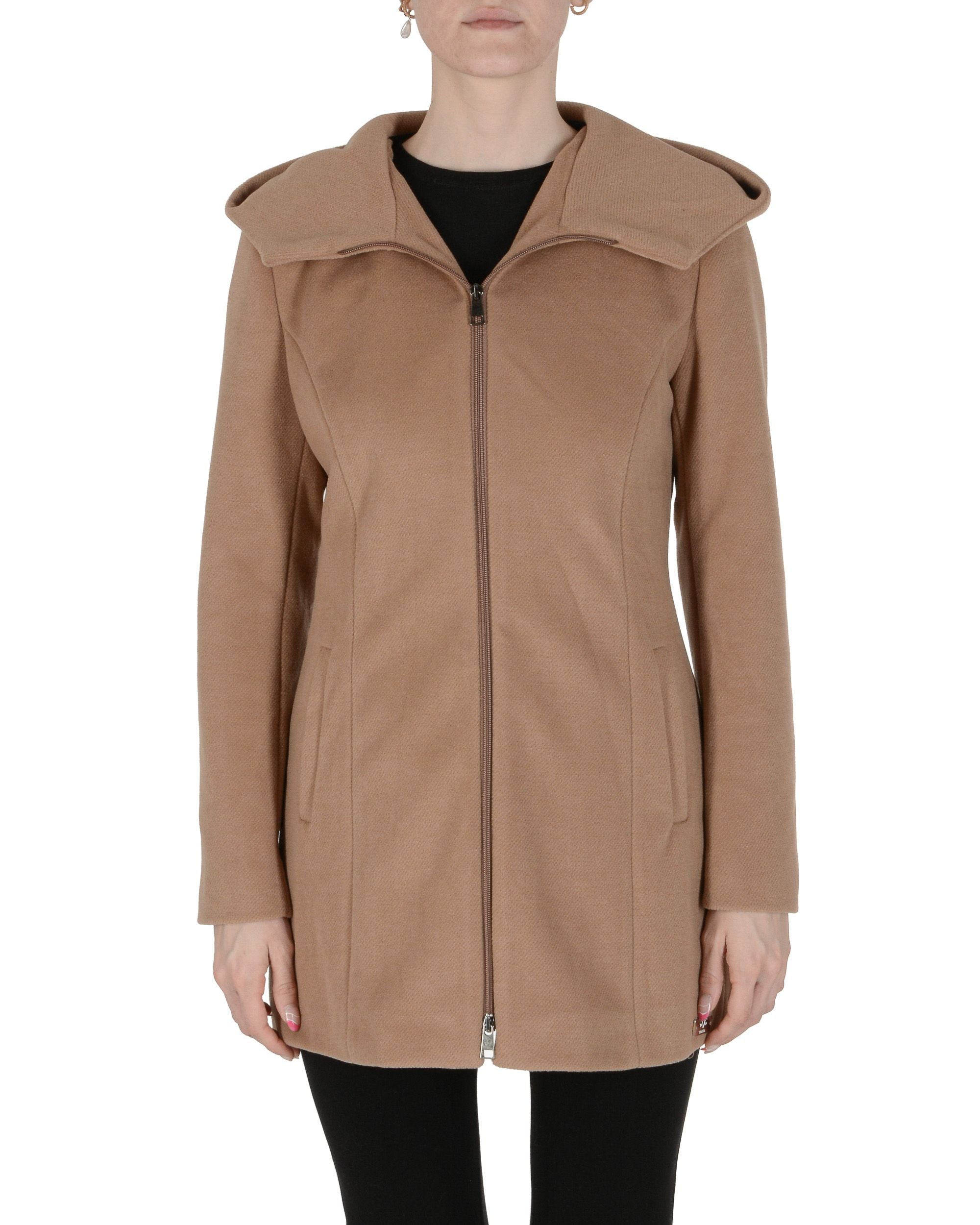 19V69 Italia Chaqueta de mujer Camel NEVE CAMEL