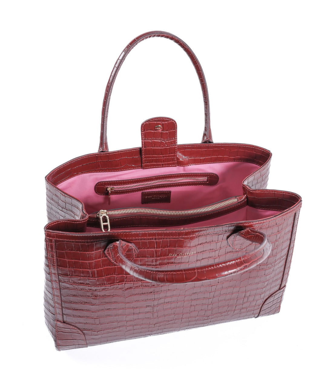 Bolso de mano para mujer Dee Ocleppo EXTER BORDEAUX