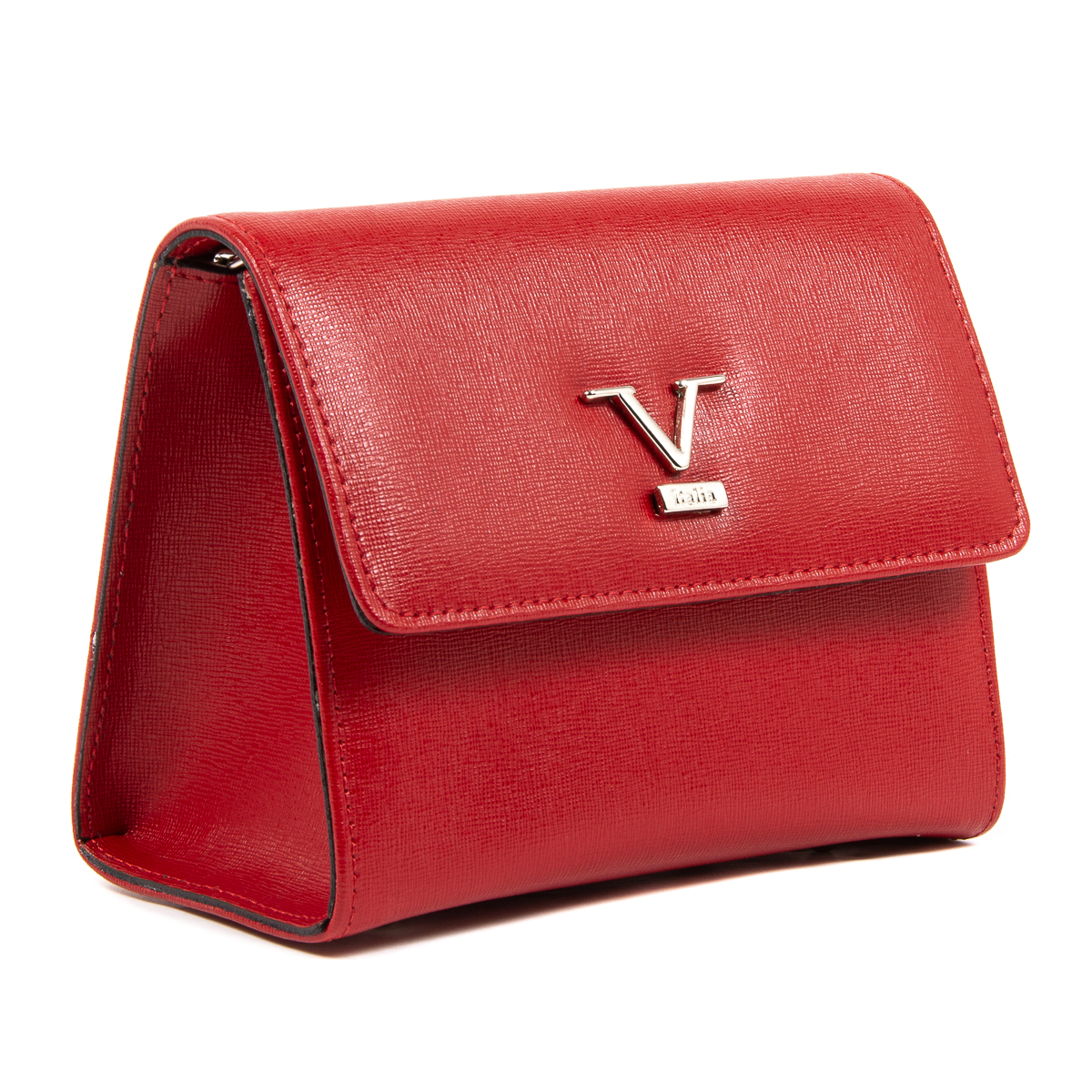 Bolso de mano para mujer V 1969 Italia rojo GENNY
