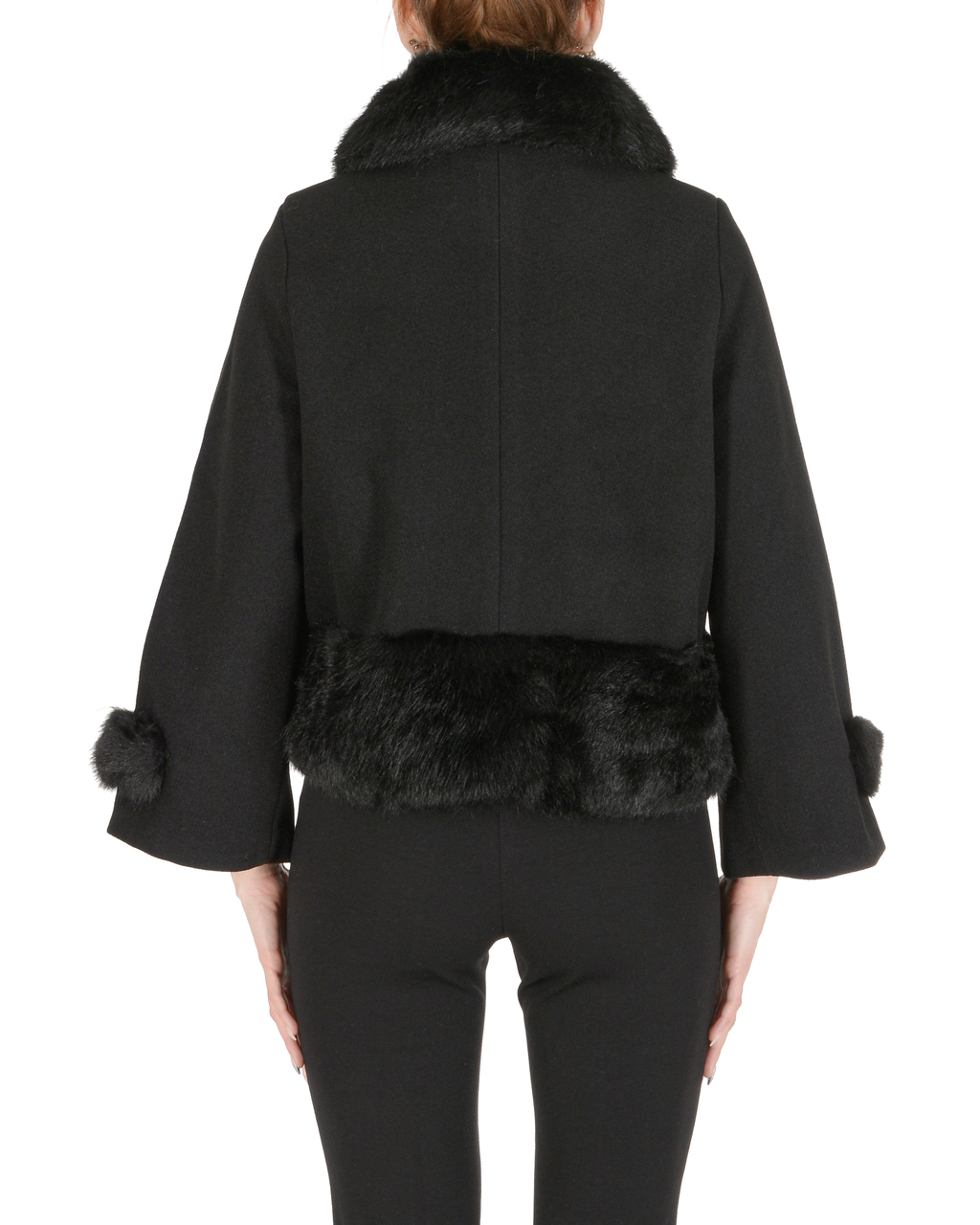 19V69 Italia Chaqueta de mujer negra LILIA BLACK