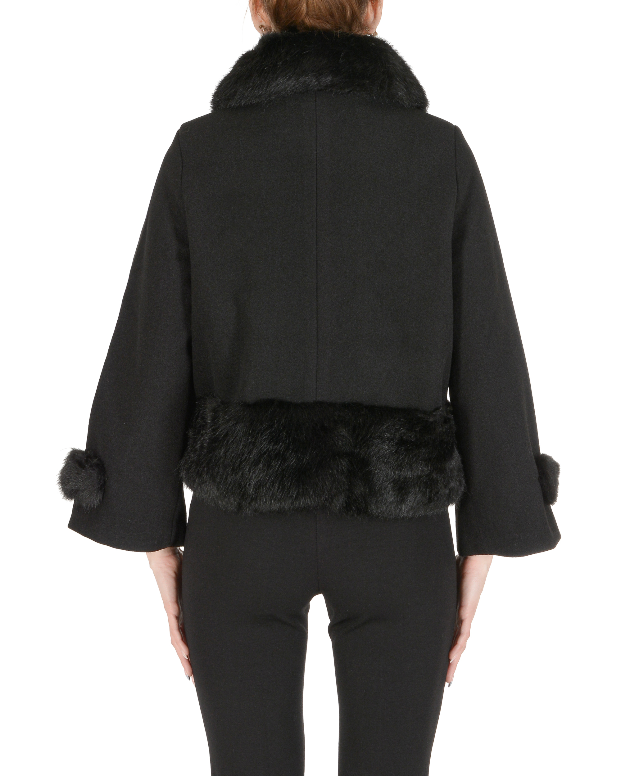 19V69 Italia Chaqueta de mujer negra LILIA BLACK