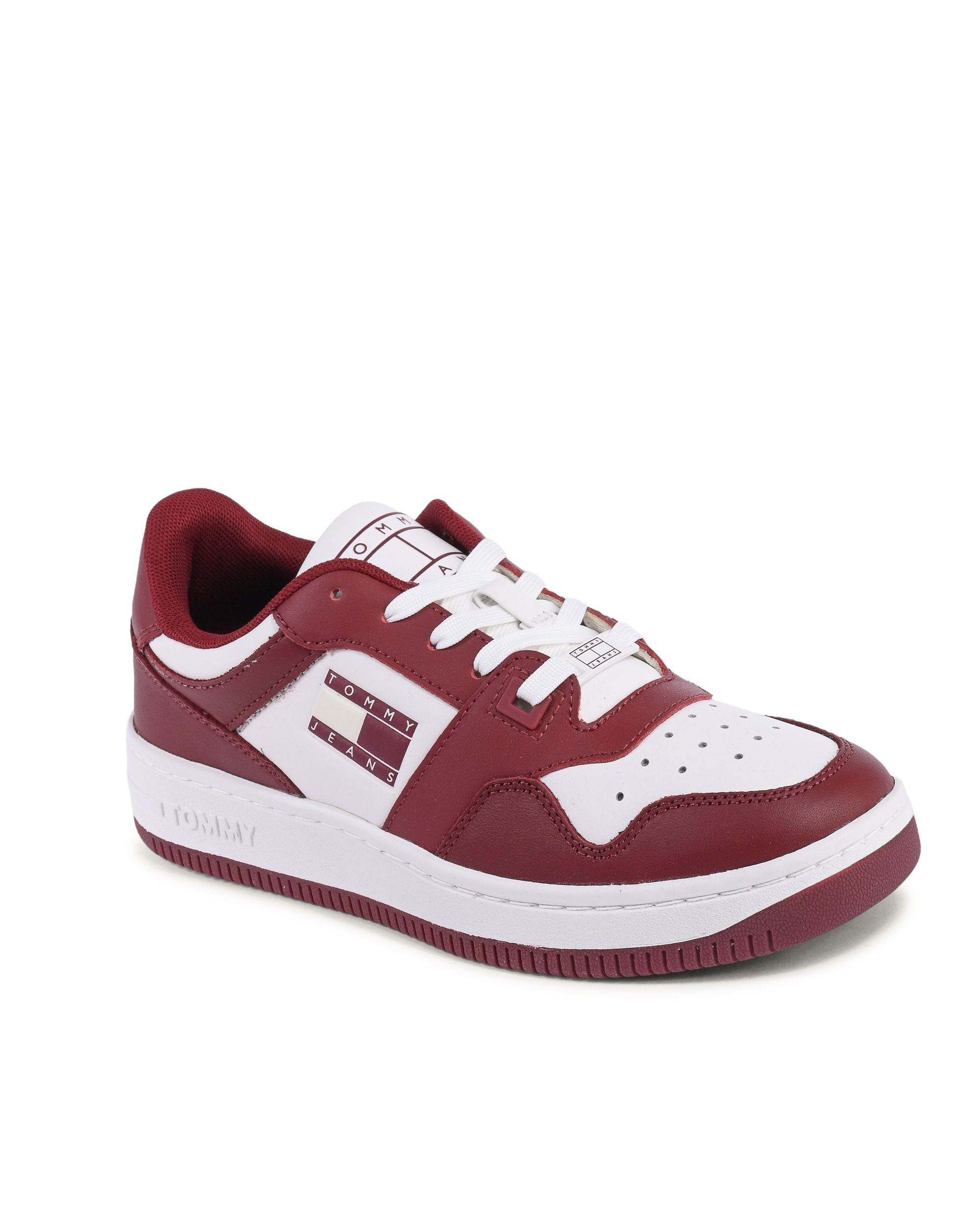 Zapatillas Tommy Hilfiger para mujer, color rojo, EN0EN02532XJS