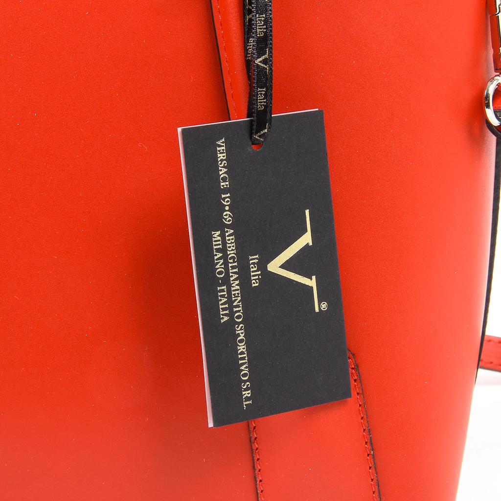 Bolso de mano para mujer V 1969 Italia V003-S RUGA ROSSO