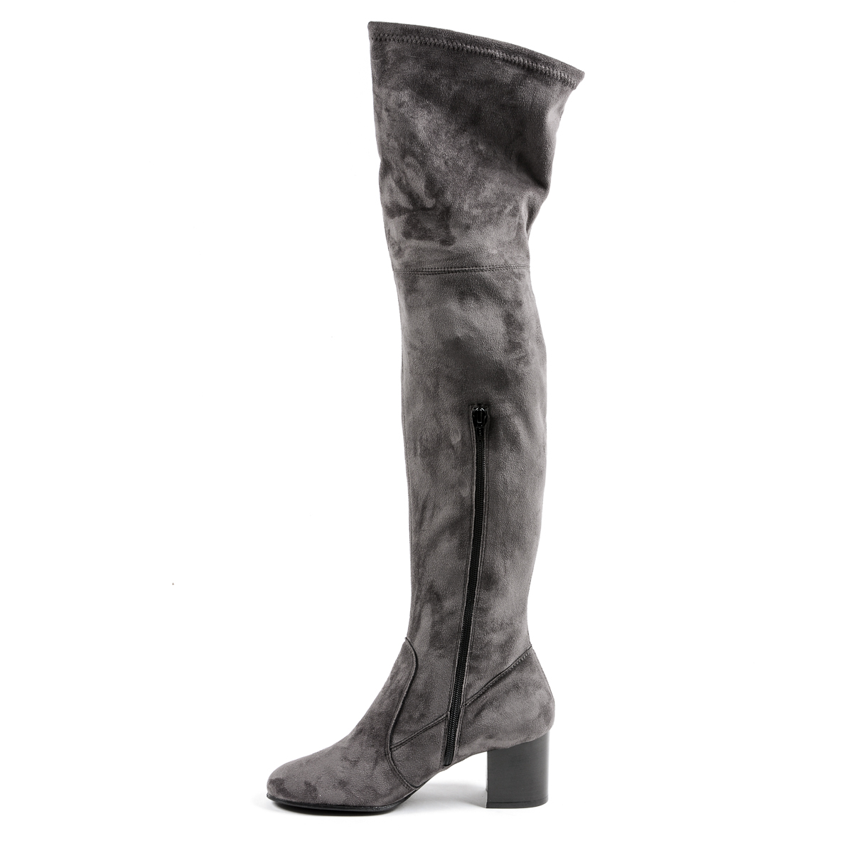 Andrew Charles Womens High Boot Grey MARIAH