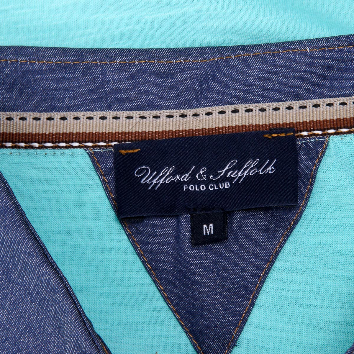 Polo Ufford & Suffolk Polo Club para hombre, manga corta, US007B MINT