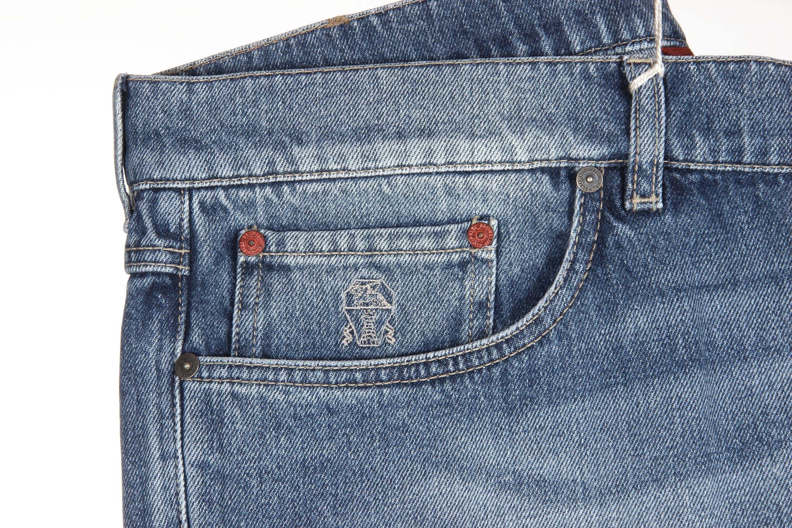 Brunello Cucinelli Vaqueros Hombre M074RP5942 CR462