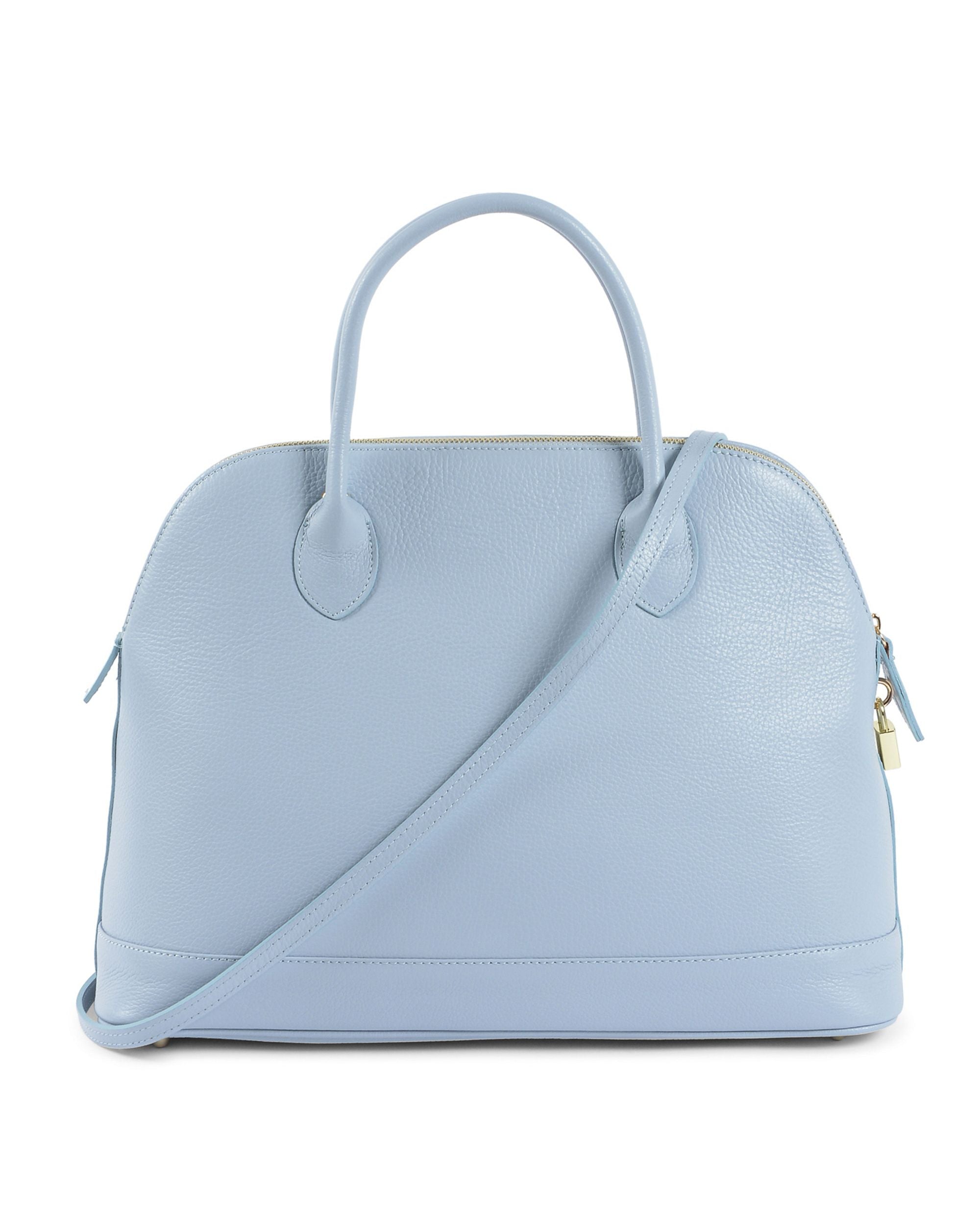 V Italia Womens Handbag Light Blue BC10880 DOLLARO CELESTE