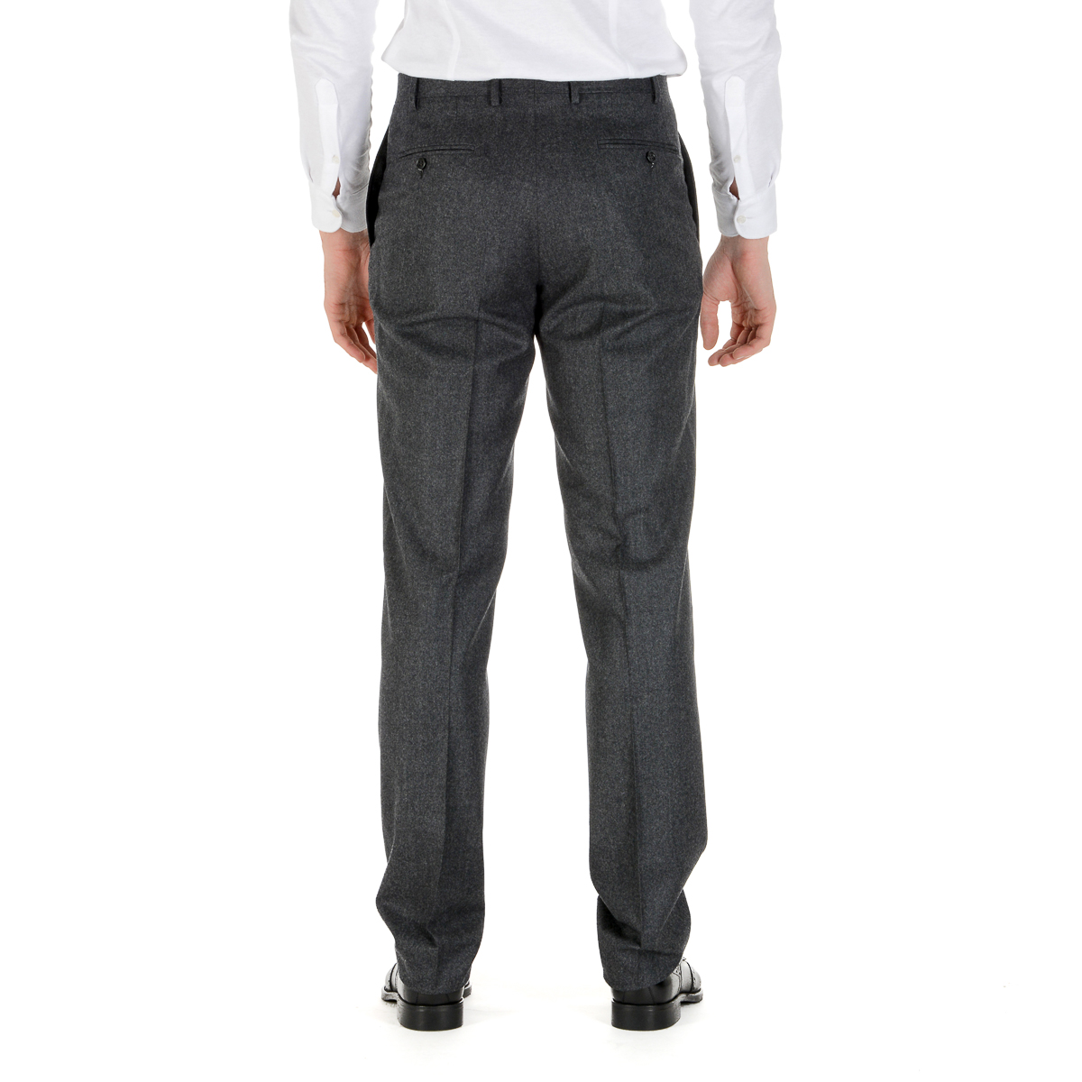 Canali Mens Pants Dark Grey