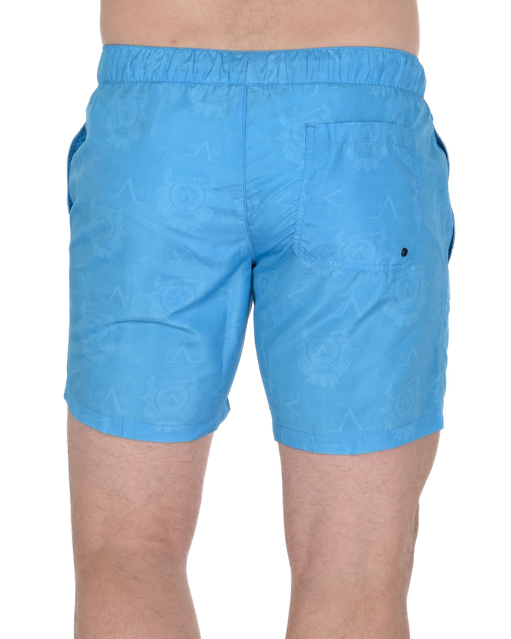 19V69 Italia Mens Swimwear Trunk VSC1MBM10 AZURE