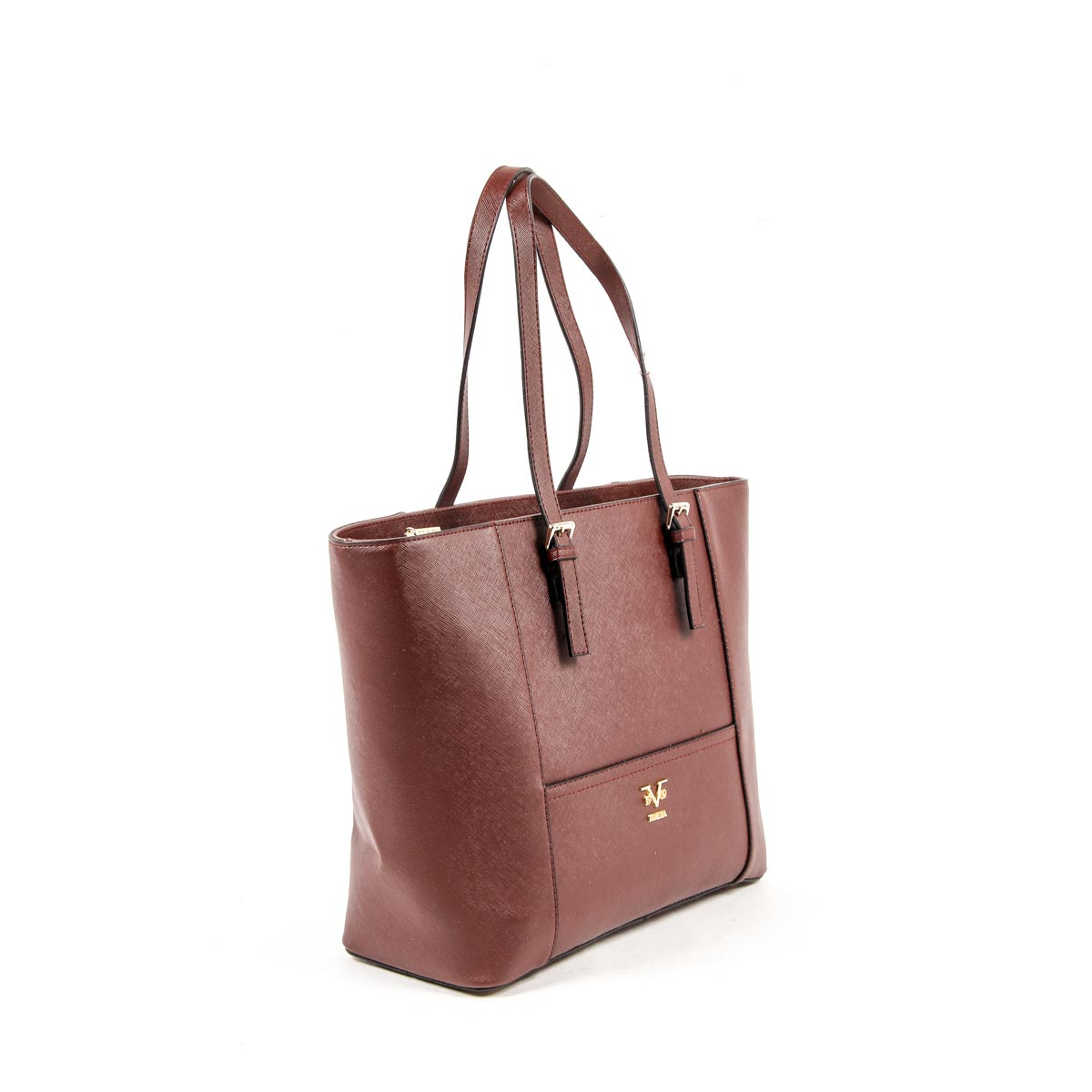 Bolso de mano para mujer V 1969 Italia V1969013 ROJO CLARET