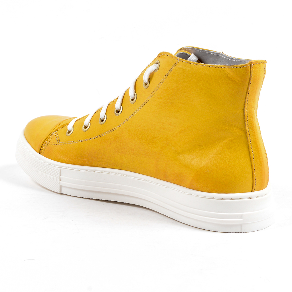 V 1969 Italia Womens Sneaker Yellow KOAL
