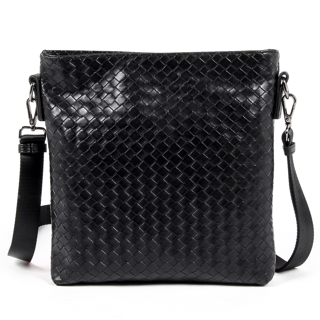 Bolso de hombro para hombre V 1969 Italia, color negro ROD