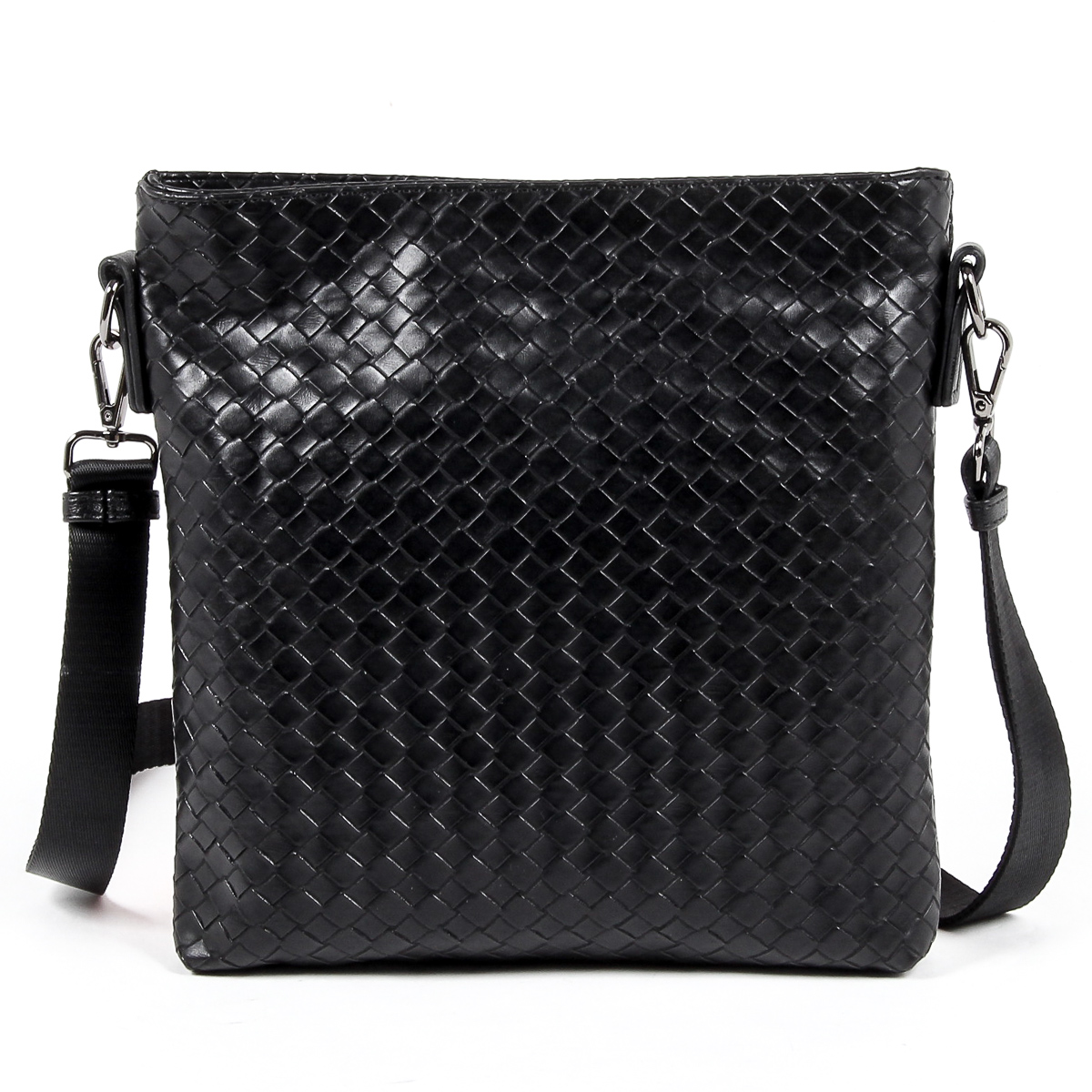Bolso de hombro para hombre V 1969 Italia, color negro ROD