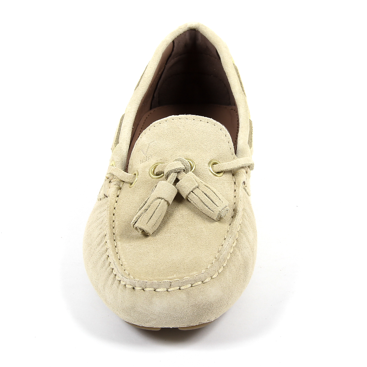 Mocasín para mujer V 1969 Italia Beige TORINO
