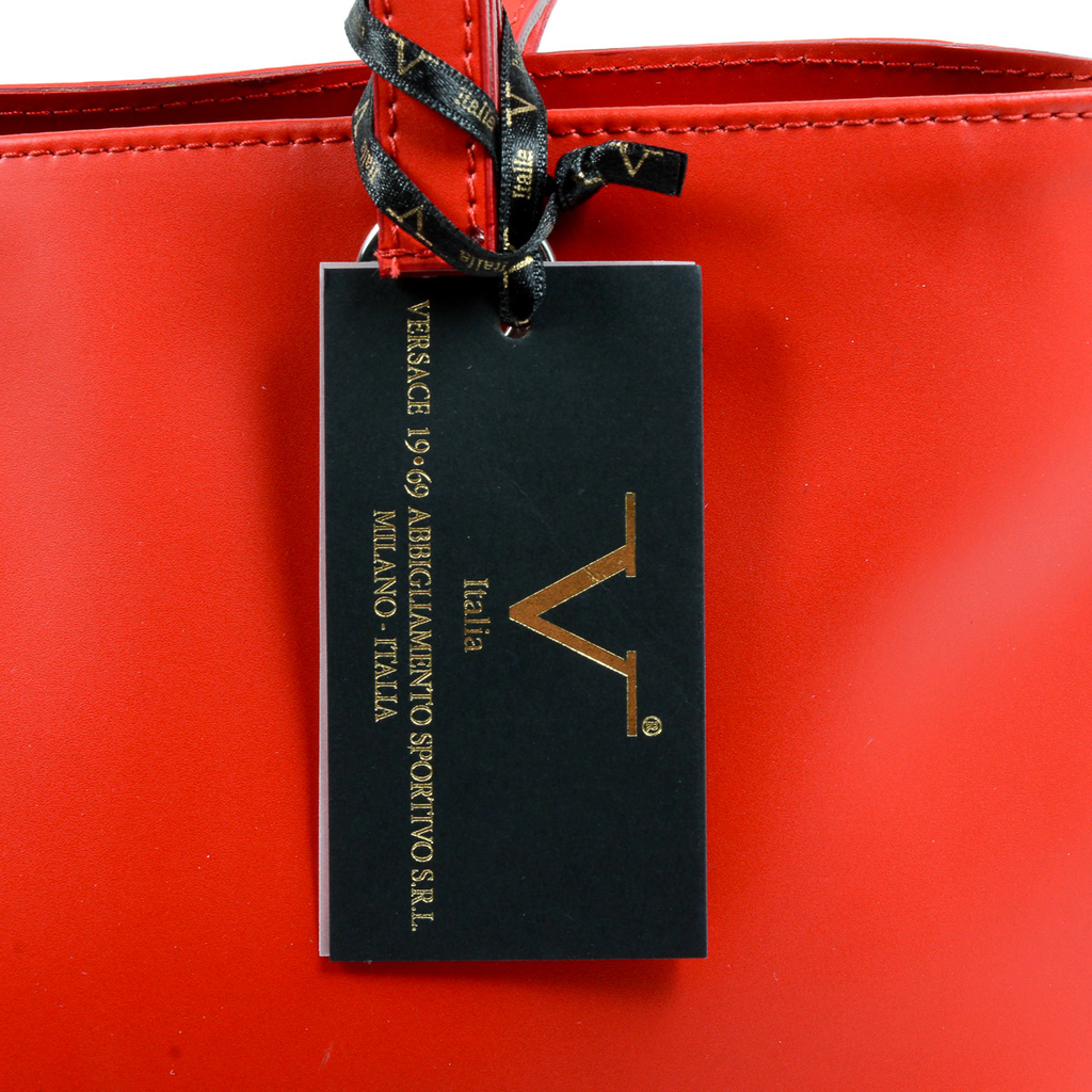 Bolso de mano para mujer V 1969 Italia rojo GLORY