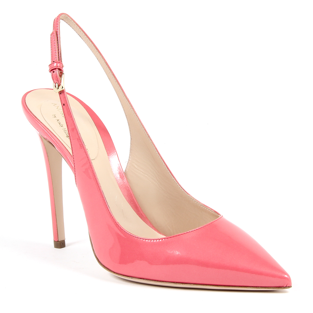 Zapatos de salón con tira trasera para mujer Andrew Charles By Andy Hilfiger, color rosa LINCOLN