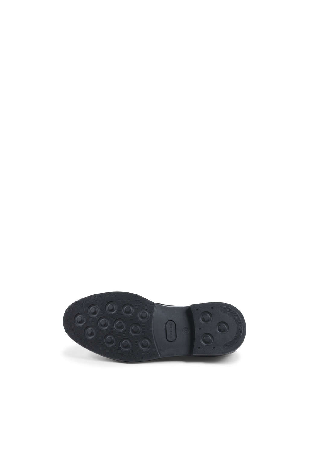 19V69 Italia Mocasín para hombre Negro 002 C ABRASIVATO NERO