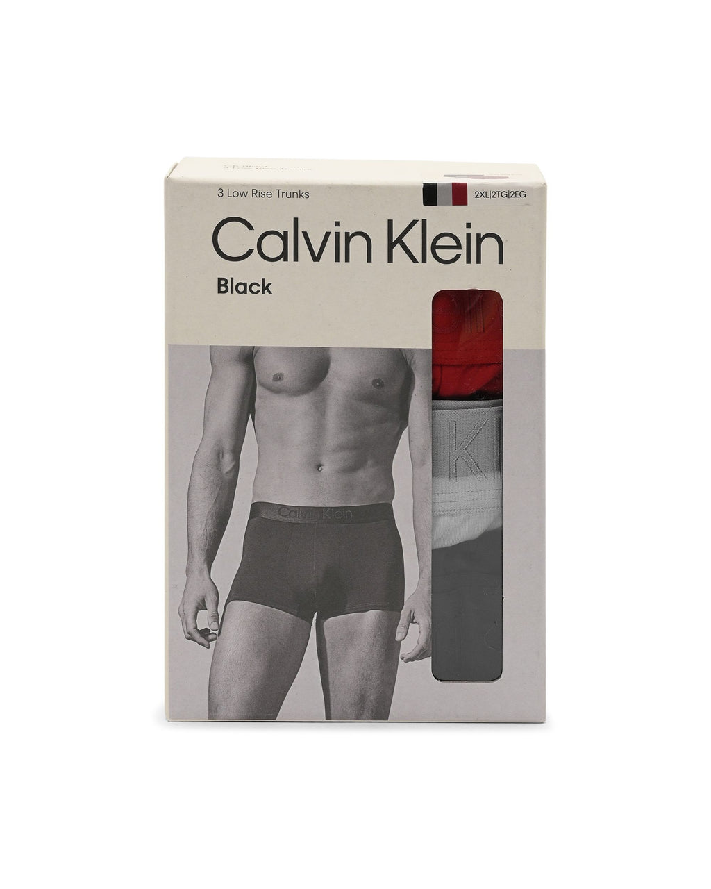 Calvin Klein Mens Low Rise Trunk 000NB3651A33W