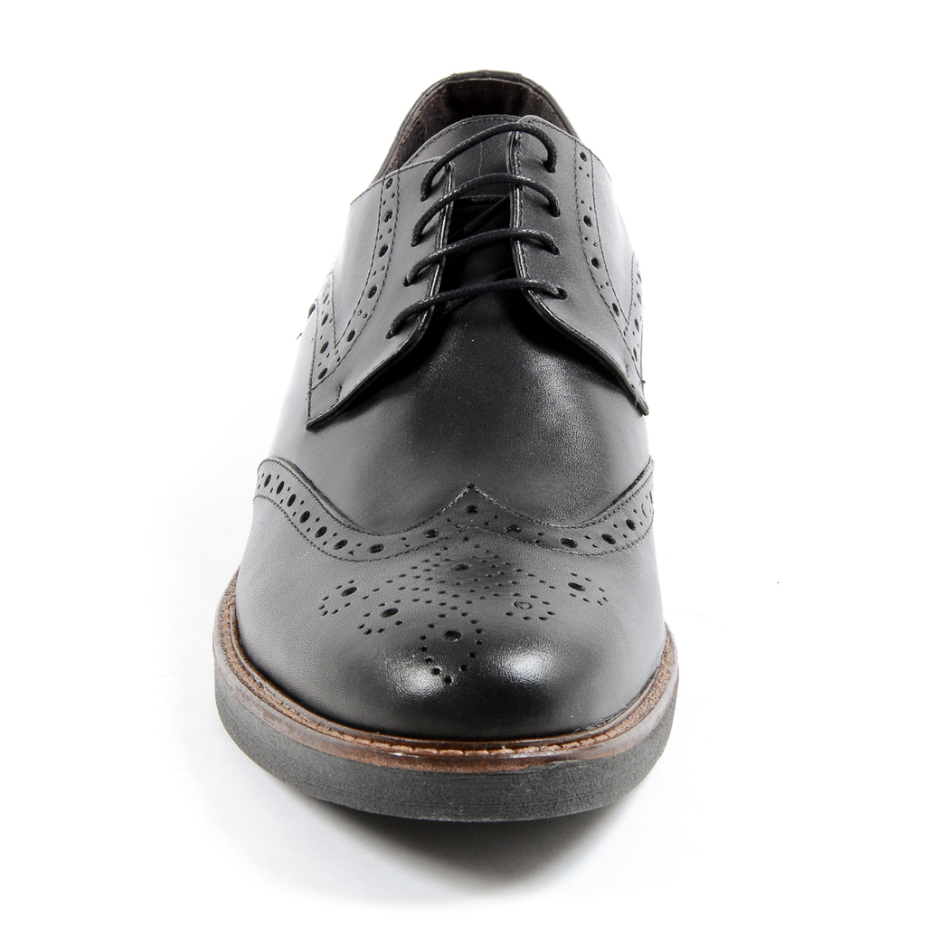 Andrew Charles Mens Brogue Shoe Black IGGY