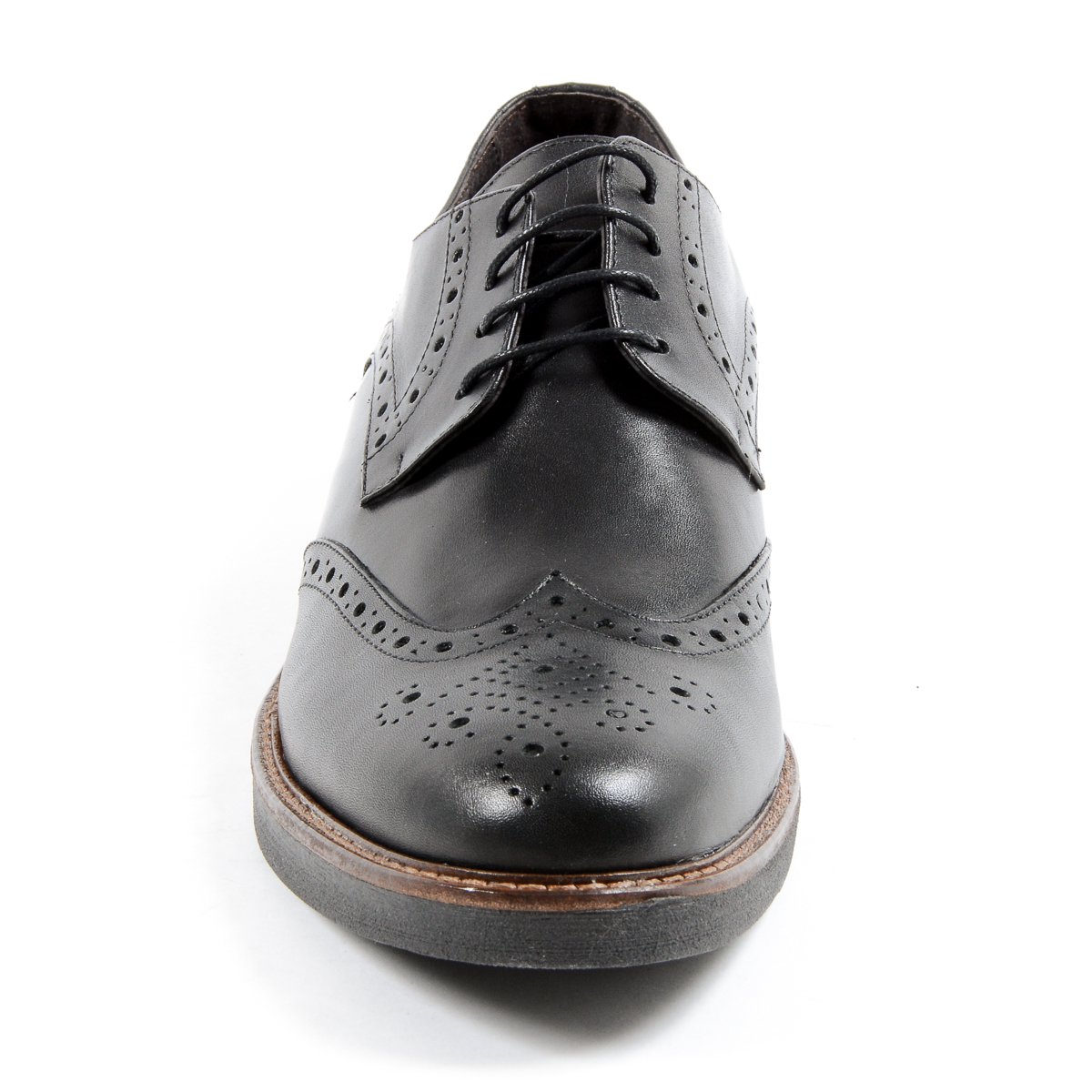 Andrew Charles Mens Brogue Shoe Black IGGY