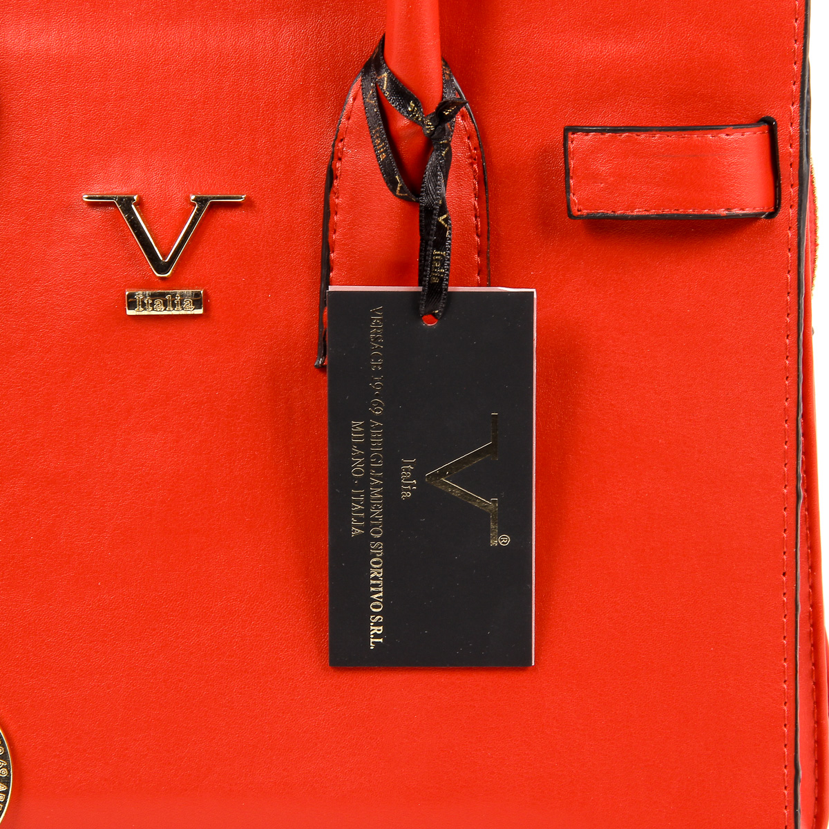 V 1969 Italia Womens Handbag Red CLELIA