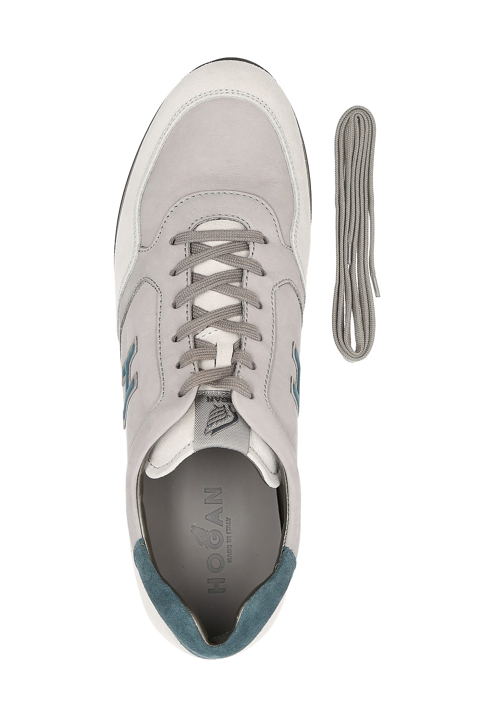 Hogan Mens Sneaker Light Grey HXM1980H67166XX26E7