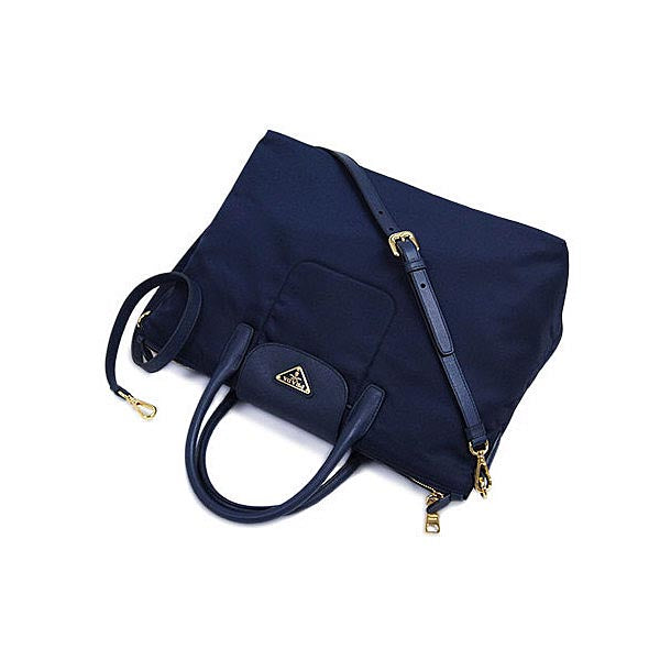Bolso de compras Prada BN2541 Azul