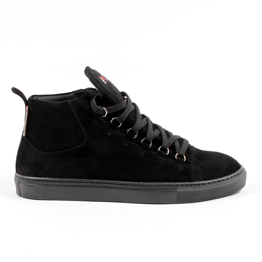 Andrew Charles Mens Sneaker Black JEFF