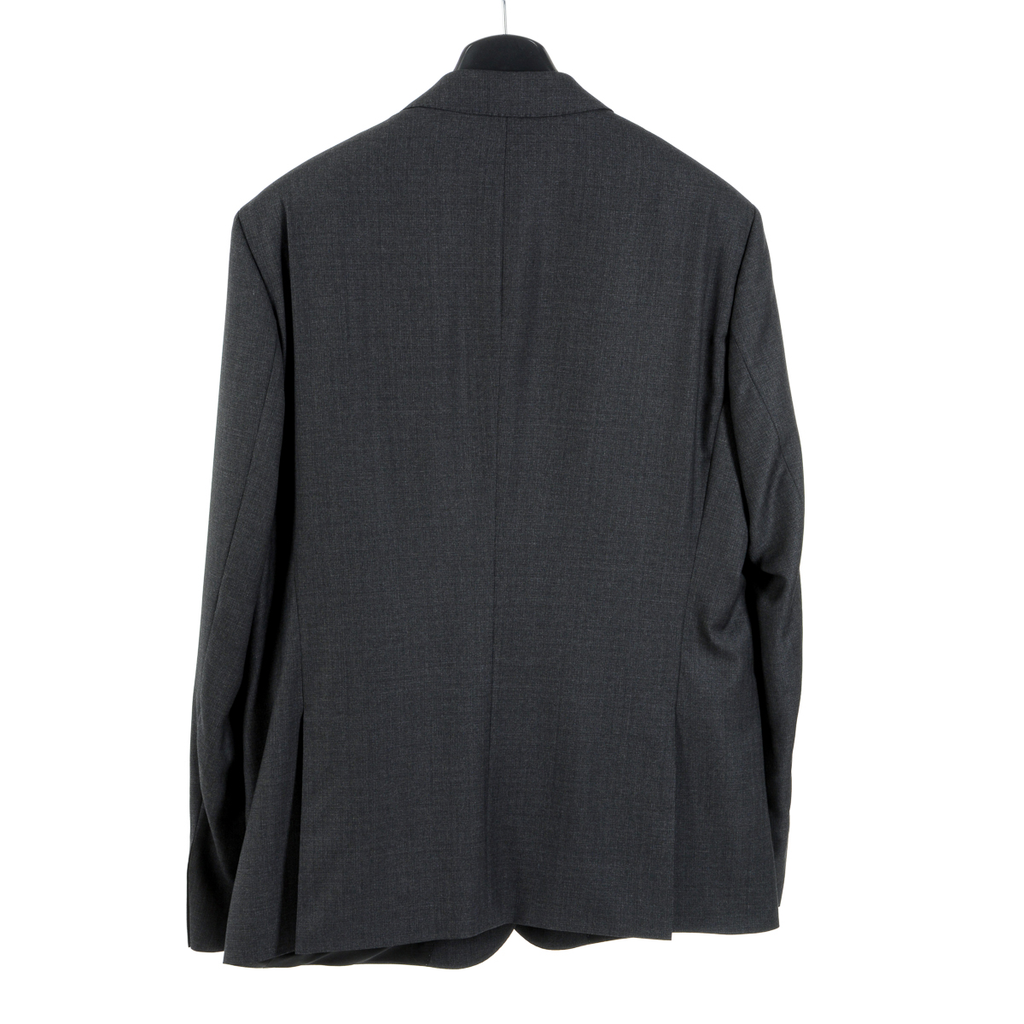 Traje Hugo Boss para hombre gris oscuro, ¡UNA GRAN GENIO!