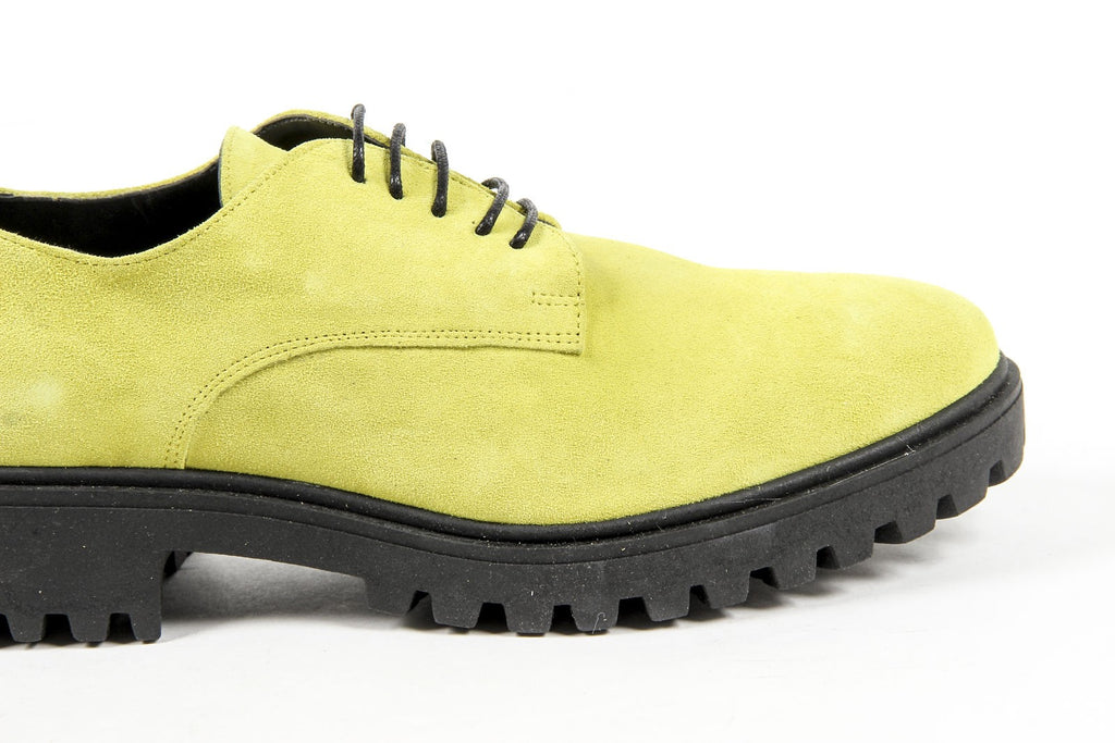 V 1969 Italia Zapato con cordones para mujer C01 CAMOSCIO GIALLO