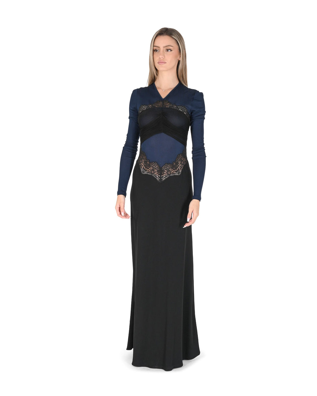 Vestido Christopher Esber para mujer 24033117 AZUL/NEGRO 5B2