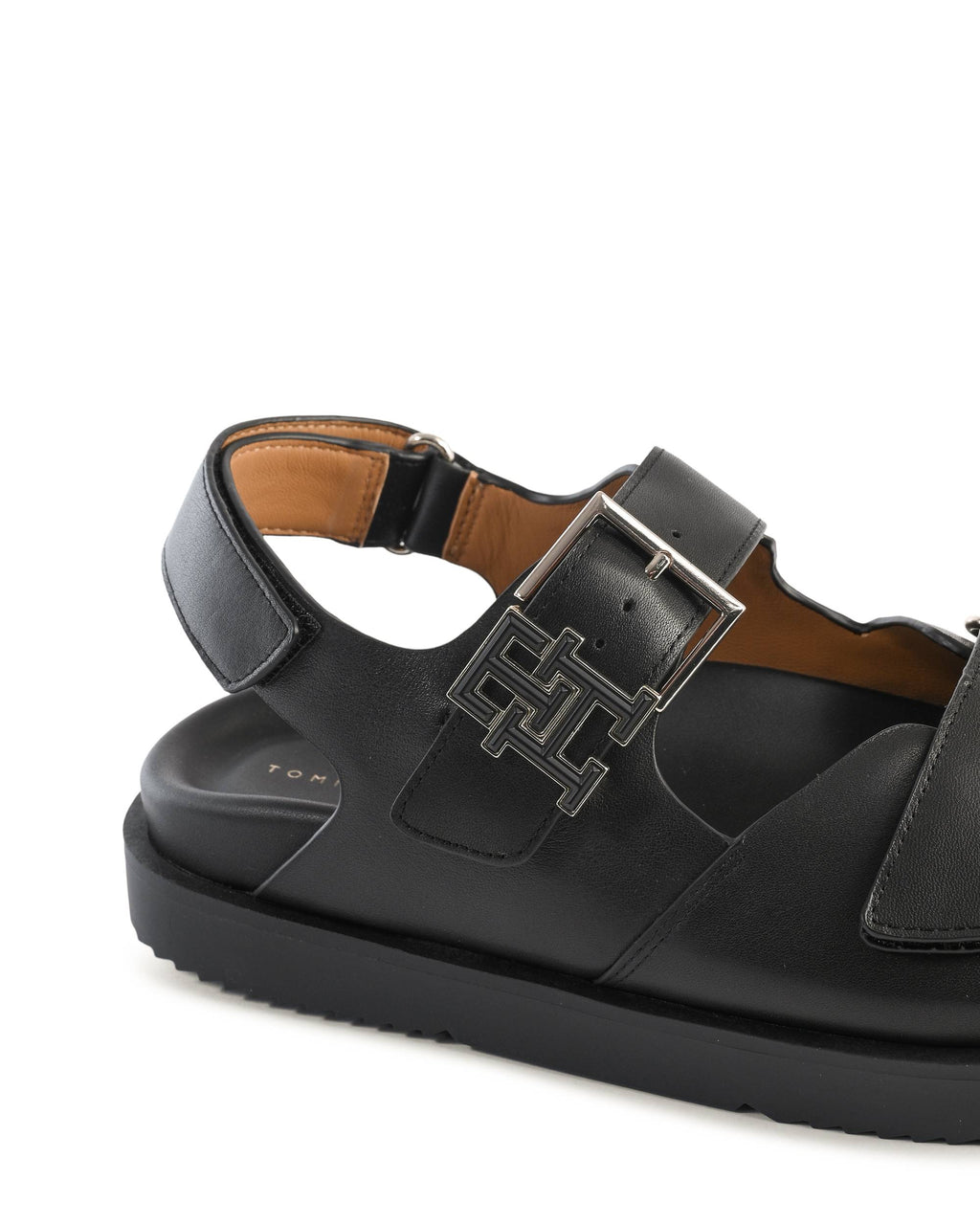 Tommy Hilfiger Womens Sandal Black FW0FW07736BDS