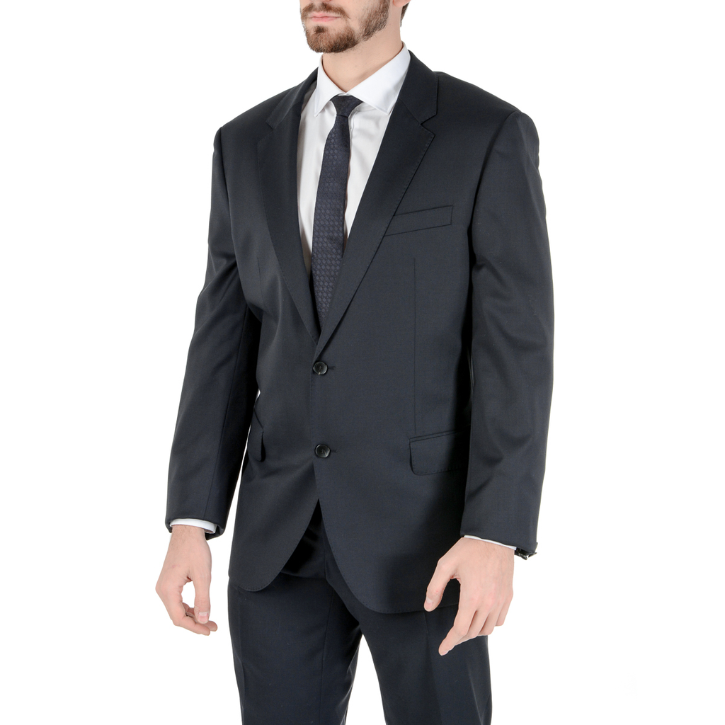 Traje Hugo Boss para hombre azul oscuro, ¡UN GRAN GENIO!