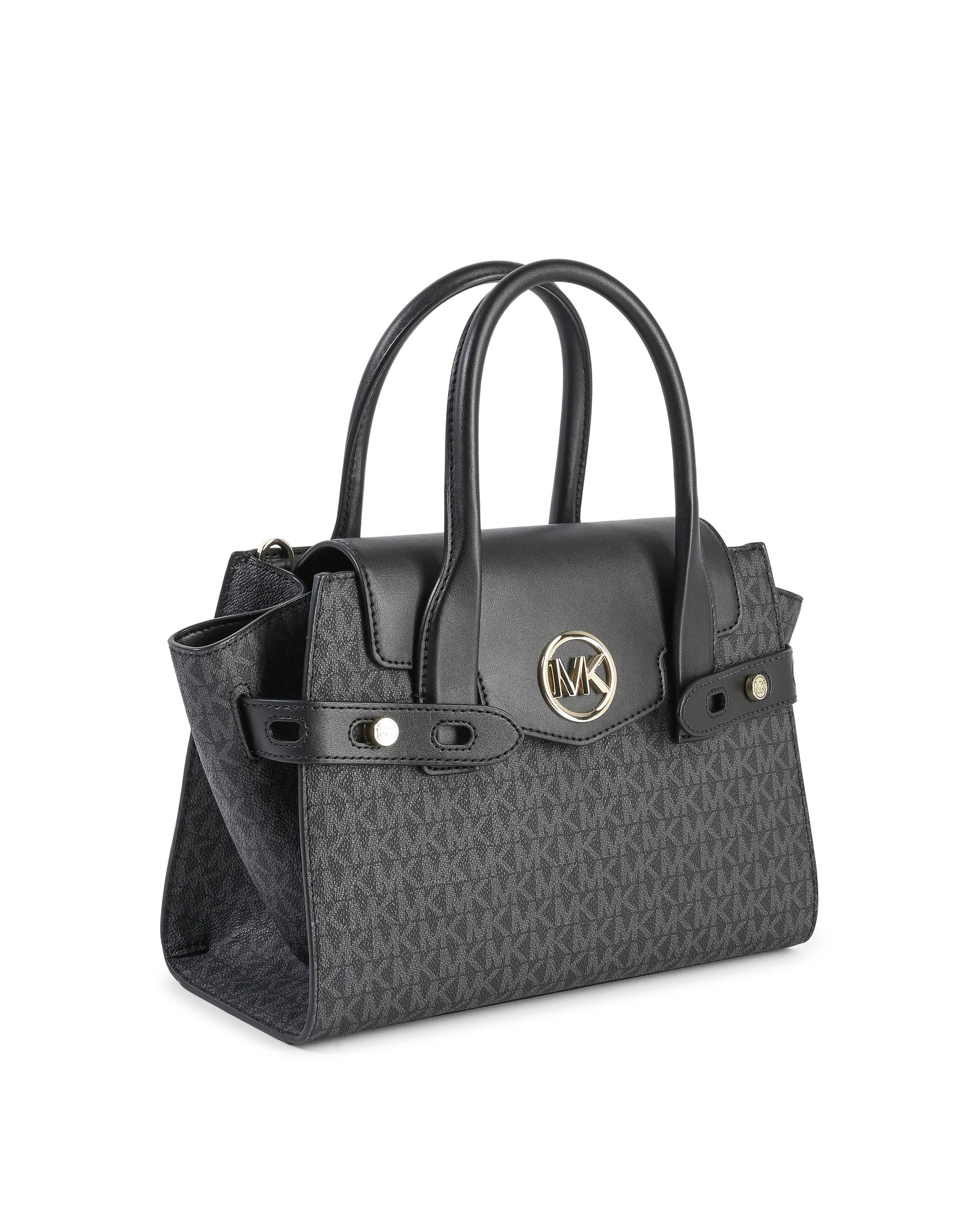 Bolso de mano mediano con solapa Michael Kors 35S2GNMS5B negro multi