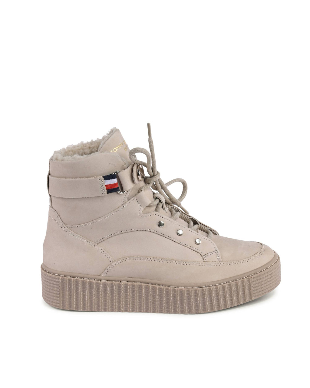 Botas Tommy Hilfiger para mujer BEIGE FW0FW06798ACI