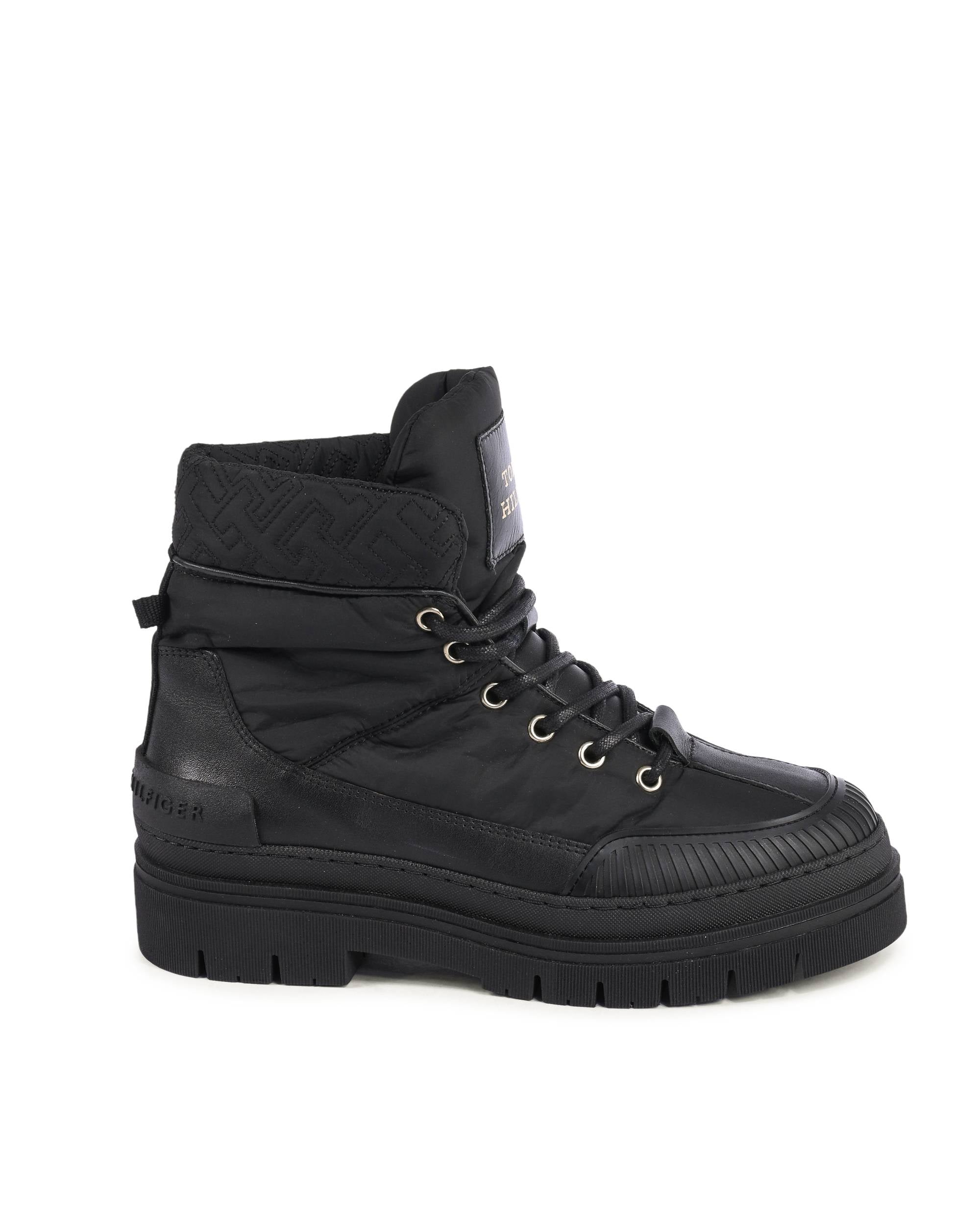Botas Tommy Hilfiger para mujer NEGRAS FW0FW07502BDS