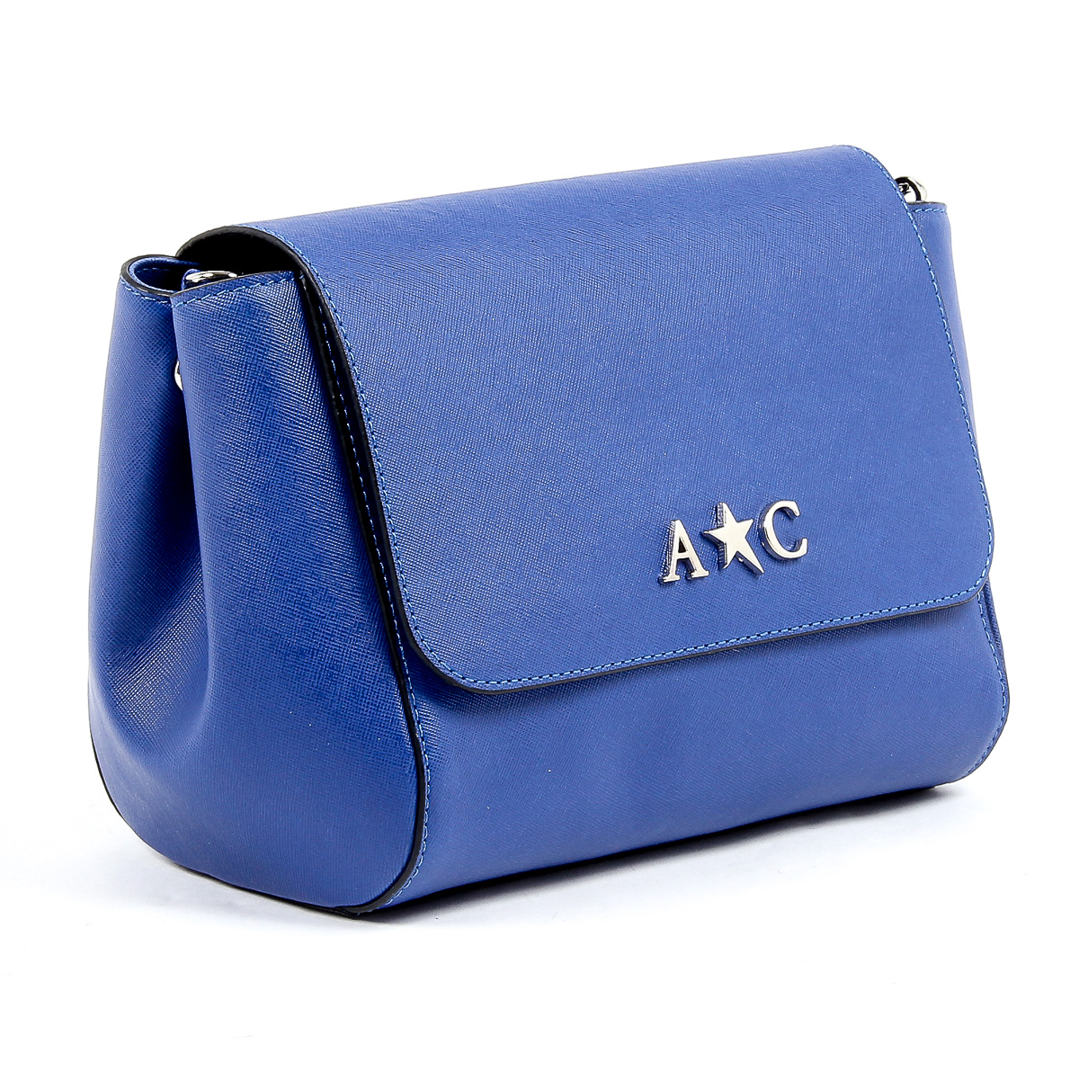 Andrew Charles Womens Handbag Blue VERA