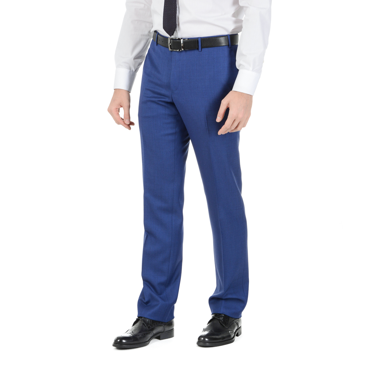 Corneliani Mens Suit Long Sleeves Blue Super 110's