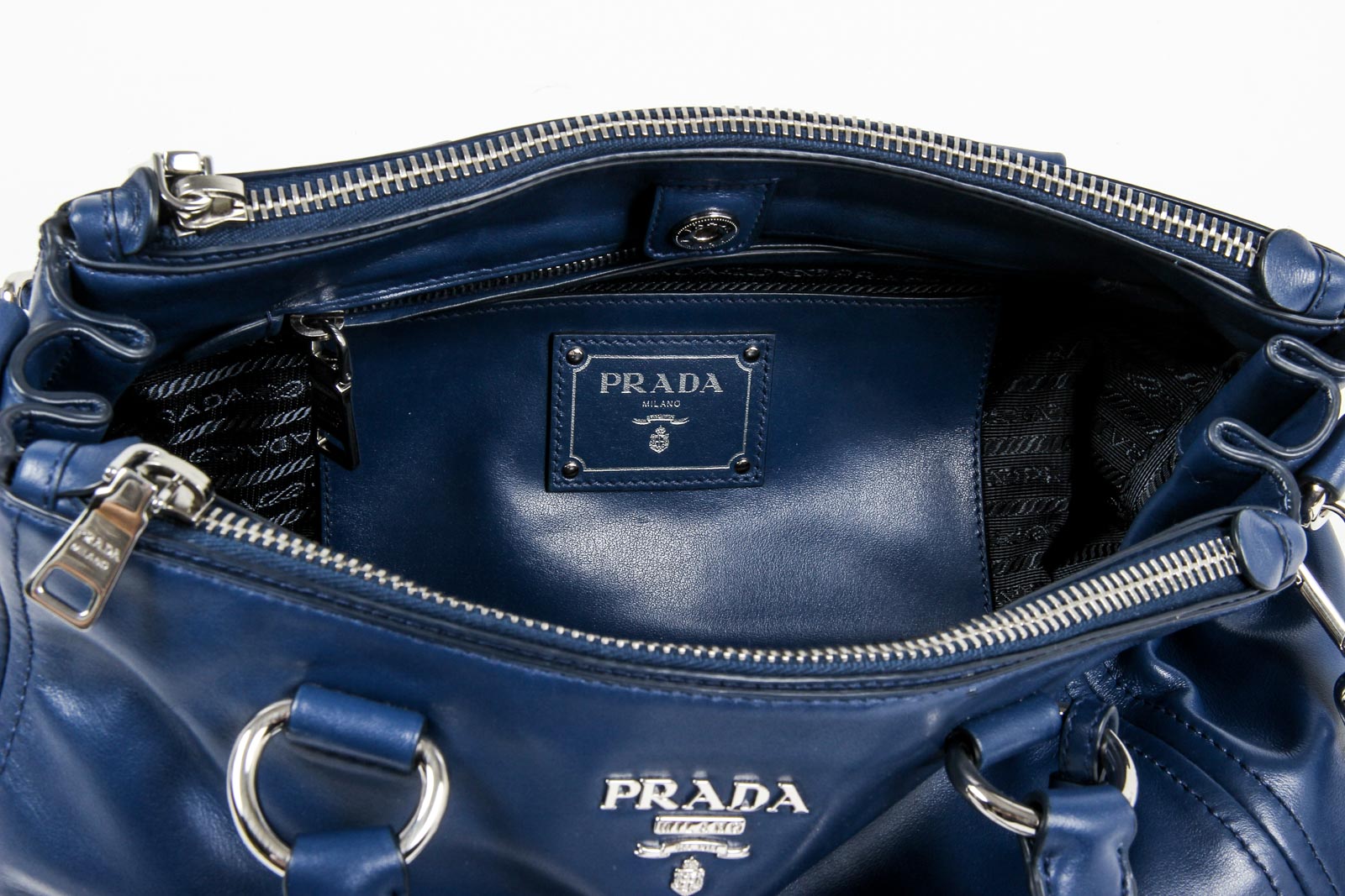 Bolso tote Prada para mujer BN2866 Nero Soft Calf