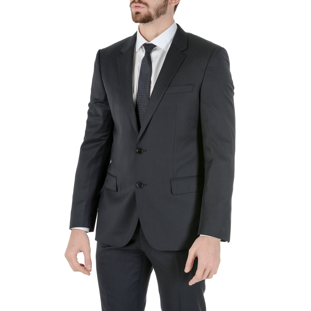 Traje Hugo Boss para hombre azul oscuro, ¡UN GRAN GENIO!