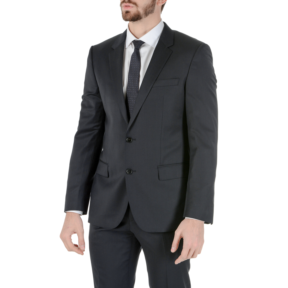 Traje Hugo Boss para hombre azul oscuro, ¡UN GRAN GENIO!