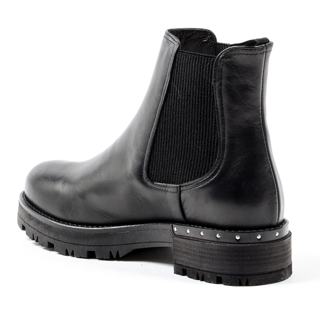 Andrew Charles Womens Ankle Boot Black CHRISSIE