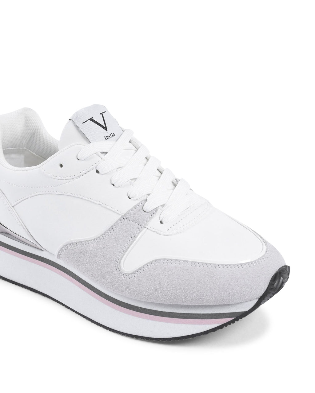 Zapatillas V Italia para mujer blancas SNK 003 W BLANCO